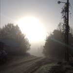 October 10, 2012 at 05:06PM Också från imorse, vacker morgon att vakna ute. #alskarattsovaute by skogsmullen