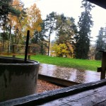 October 18, 2012 at 12:21PM När jag gick och la mig igår var det stjärnklart när jag vaknade regnade det friskt.. #alskarattsovaute by skogsmullen